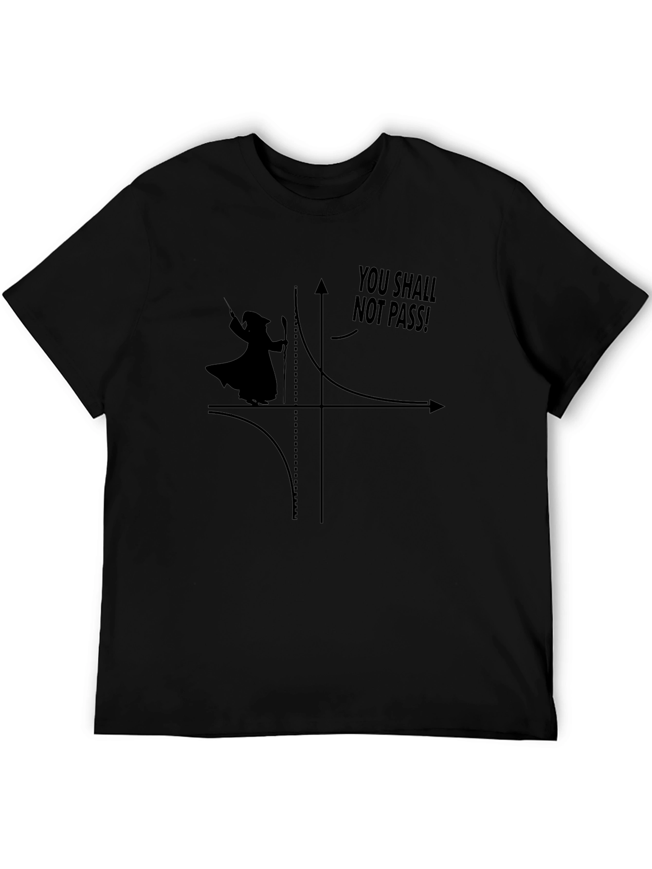 You Shall Not Pass! T-Shirt - Funny Math Tee