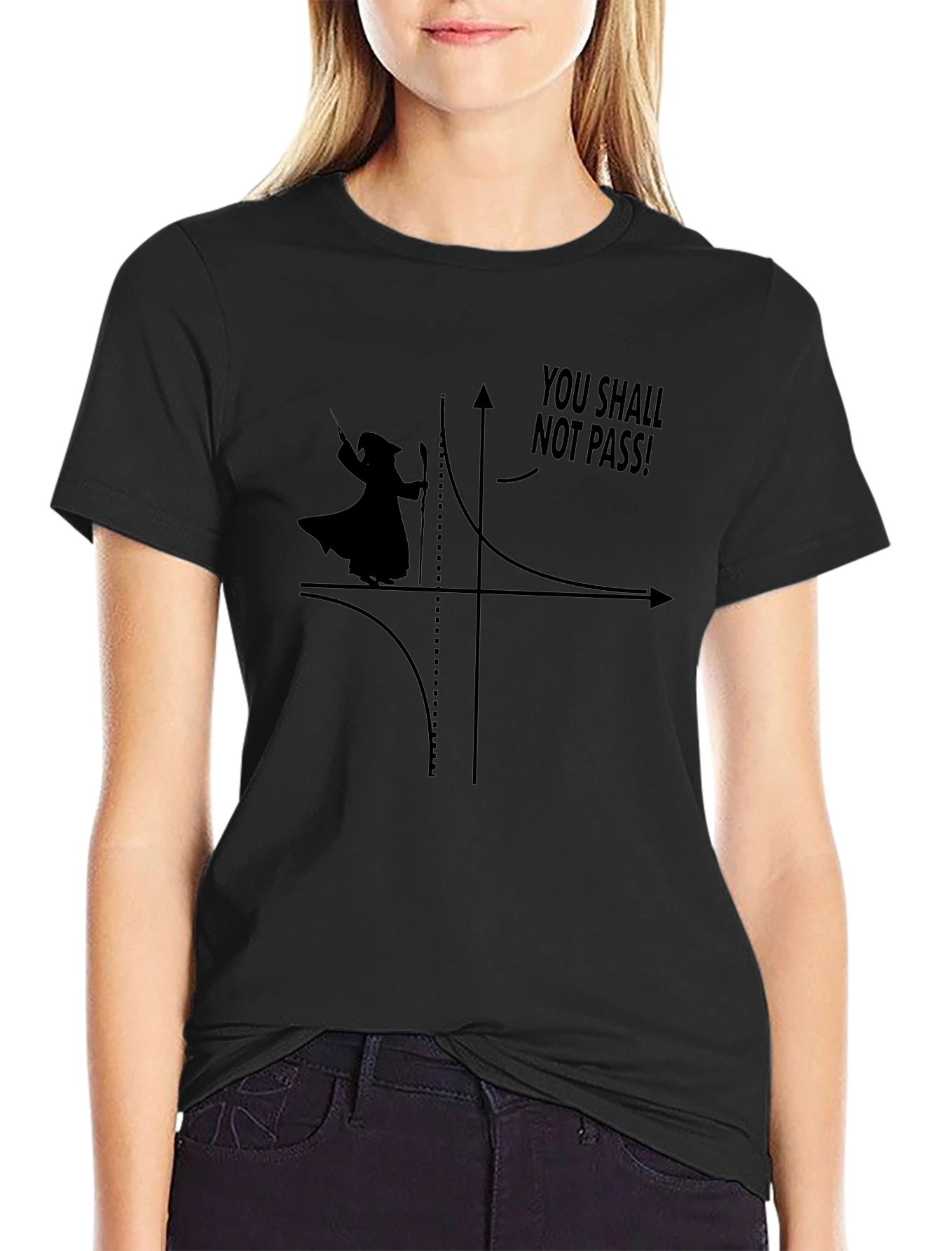 You Shall Not Pass! T-Shirt - Funny Math Tee