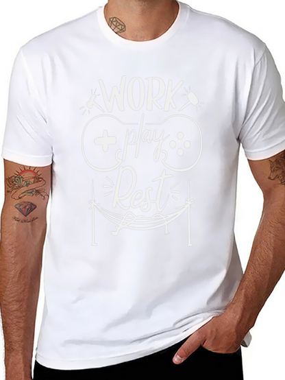Work Play Rest Graphic Tee