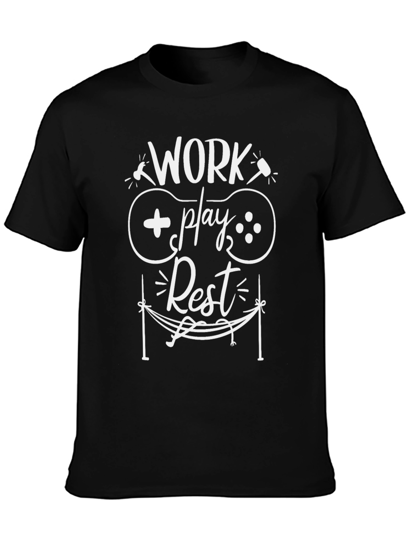 Work Play Rest Graphic Tee