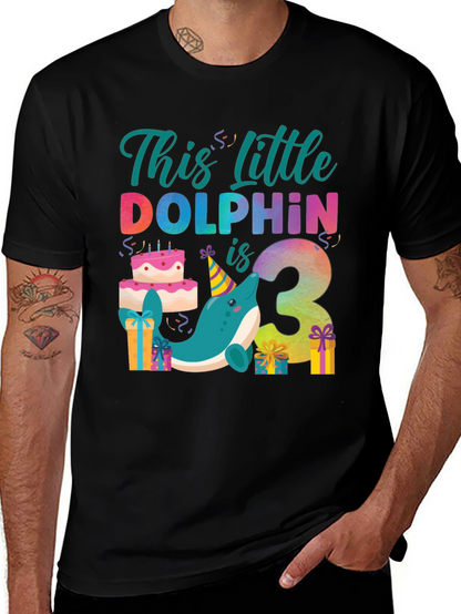 3rd Birthday Dolphin T-Shirt