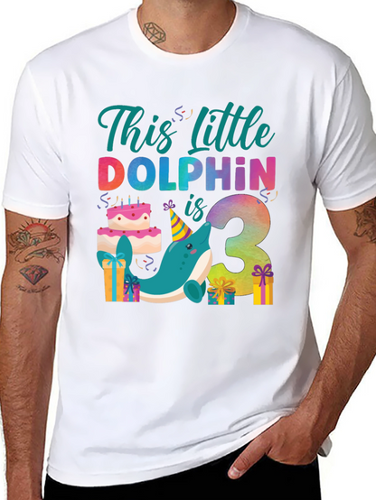 3rd Birthday Dolphin T-Shirt