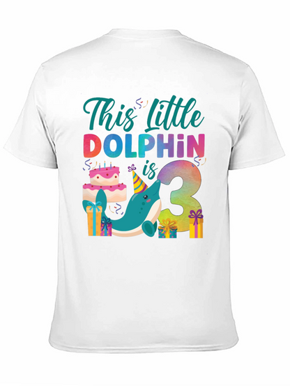 3rd Birthday Dolphin T-Shirt