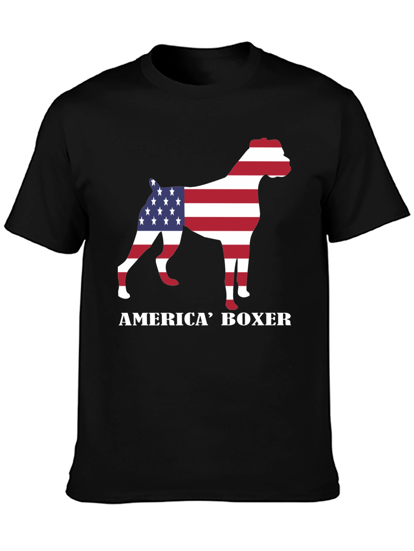 America Boxer Graphic T-Shirt