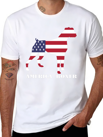America Boxer Graphic T-Shirt