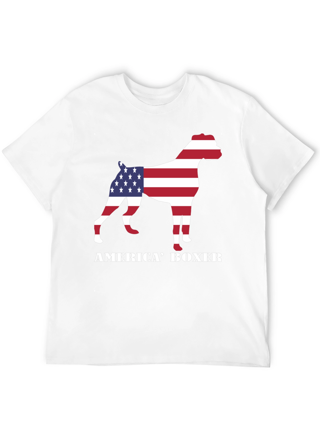 America Boxer Graphic T-Shirt