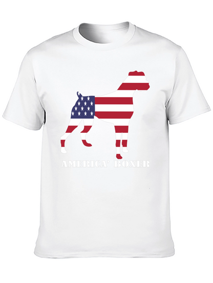 America Boxer Graphic T-Shirt