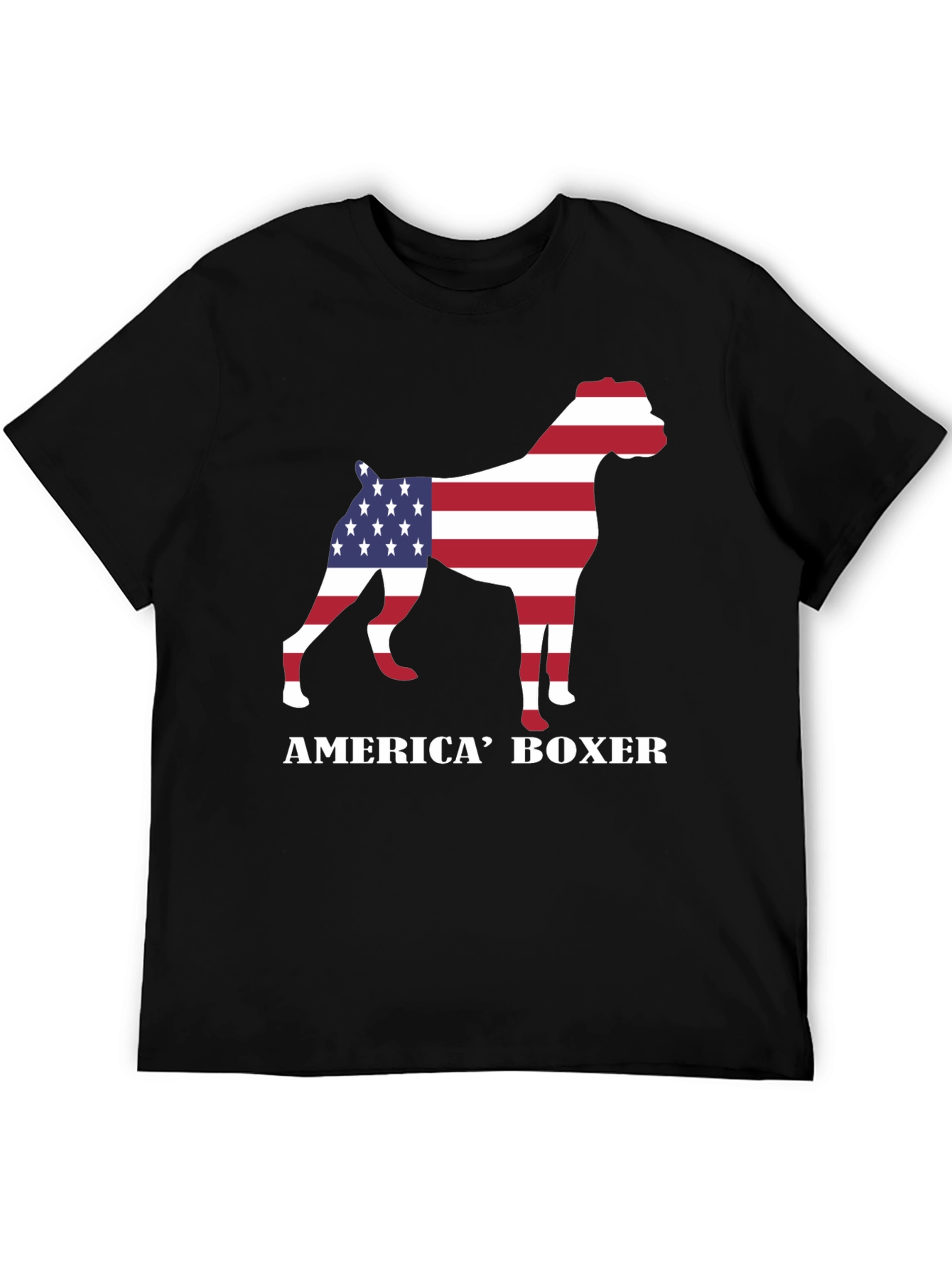 America Boxer Graphic T-Shirt