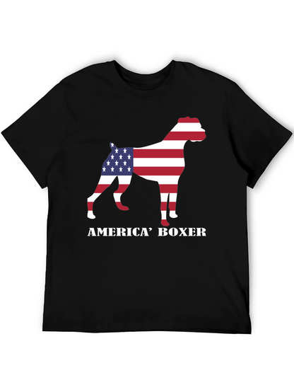 America Boxer Graphic T-Shirt
