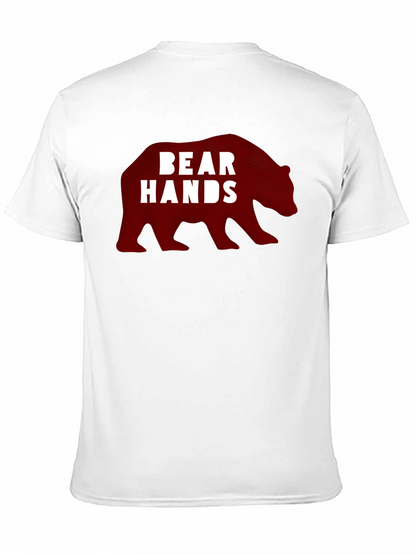 Bear Hands Graphic Black T-Shirt