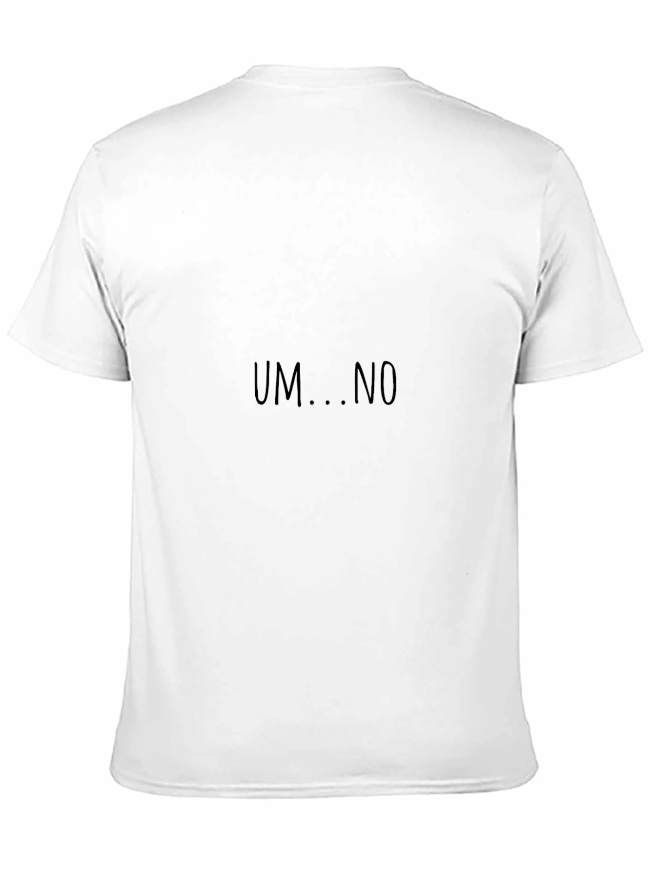 Um...No Sarcastic Graphic Tee - Black