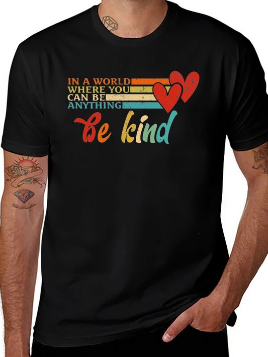 Be Kind T-Shirt Inspirational Message Tee