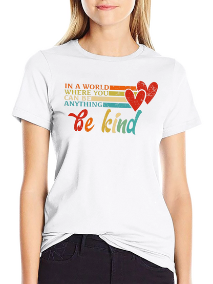 Be Kind T-Shirt Inspirational Message Tee