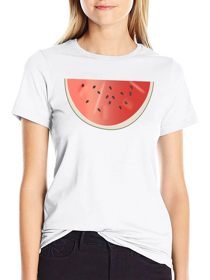 Watermelon Slice Graphic Tee - Summer Style