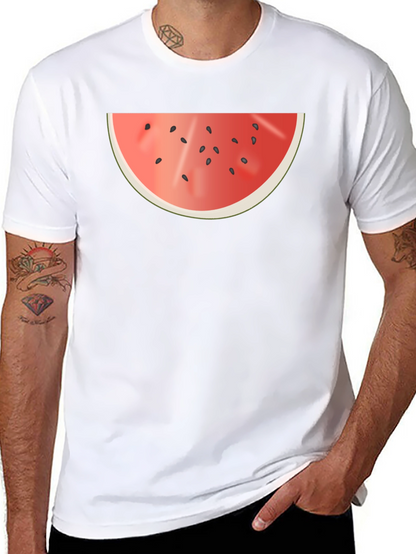 Watermelon Slice Graphic Tee - Summer Style