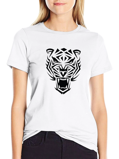 Black Tiger Graphic Tee - Stylish Mens T-Shirt