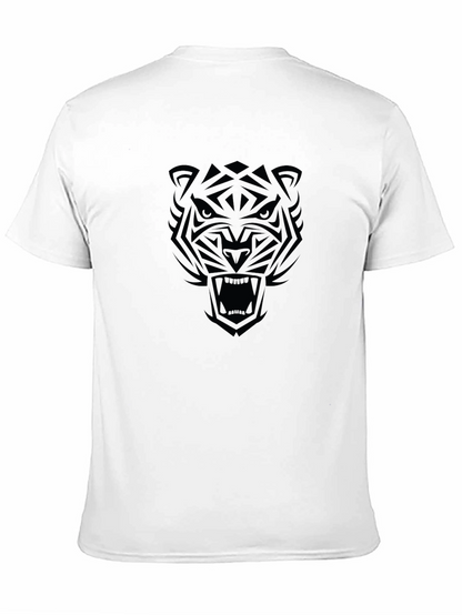 Black Tiger Graphic Tee - Stylish Mens T-Shirt