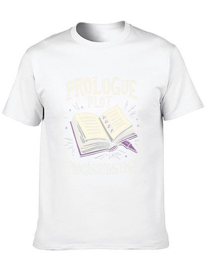 Writers Block T-Shirt - Prologue Plot Procrastination