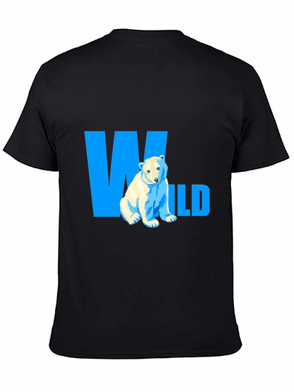 Wild Polar Bear Graphic Tee