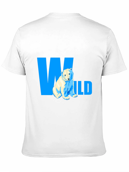 Wild Polar Bear Graphic Tee