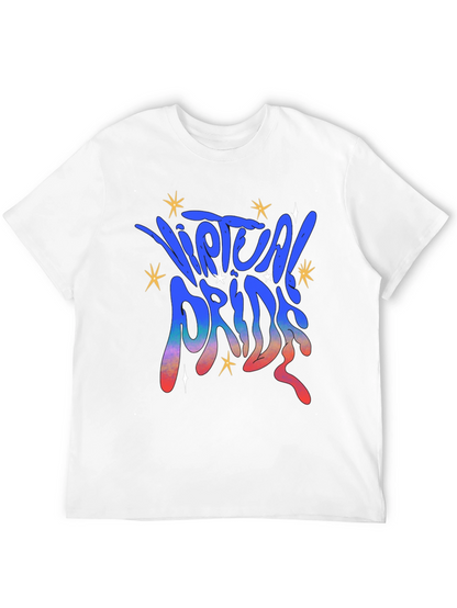 Virtual Pride Graphic Tee - Black Unisex T-Shirt