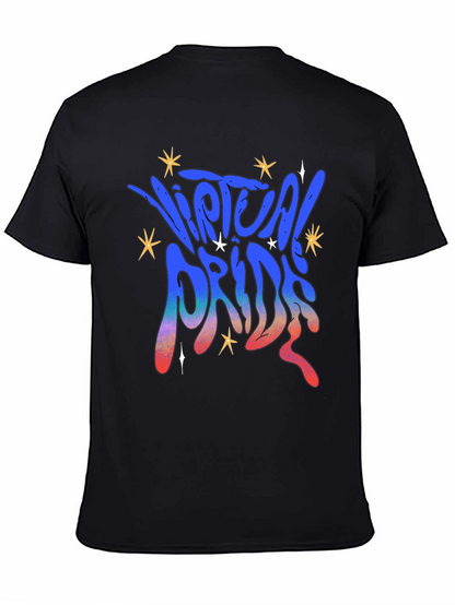 Virtual Pride Graphic Tee - Black Unisex T-Shirt