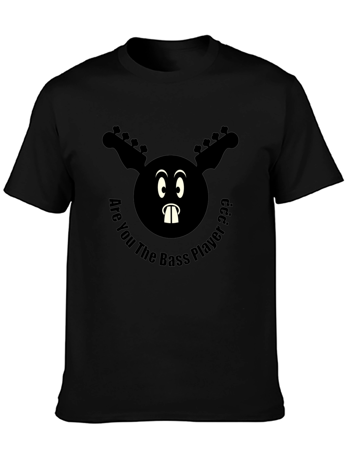 Are You The Bass Player T-Shirt - Cartoon Style
