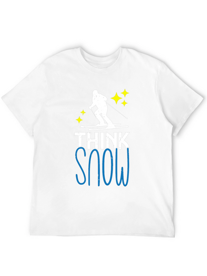 Think Snow Ski T-Shirt - Winter Apparel