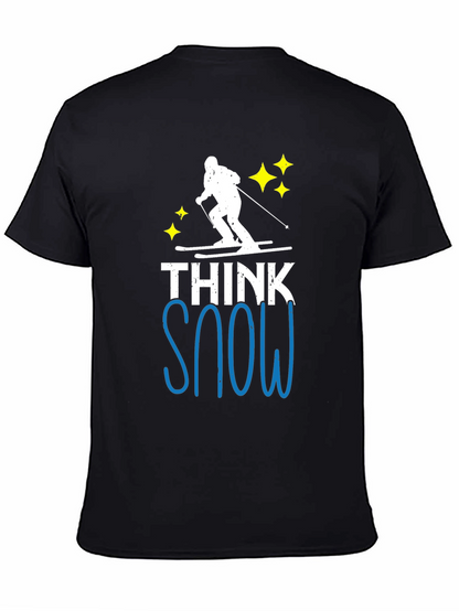 Think Snow Ski T-Shirt - Winter Apparel