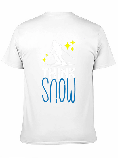 Think Snow Ski T-Shirt - Winter Apparel