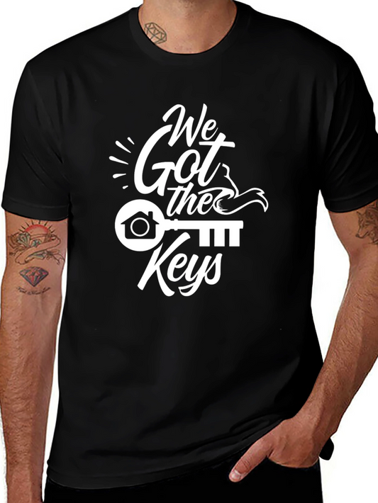 We Got the Keys Graphic Tee - New Homeowner Gift