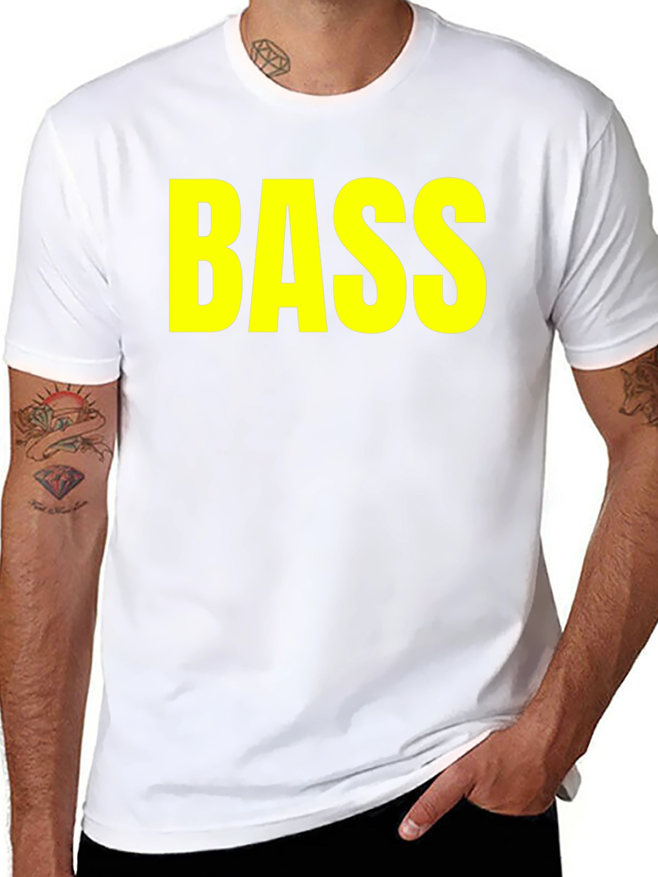BASS Graphic Tee - Music Lovers T-Shirt