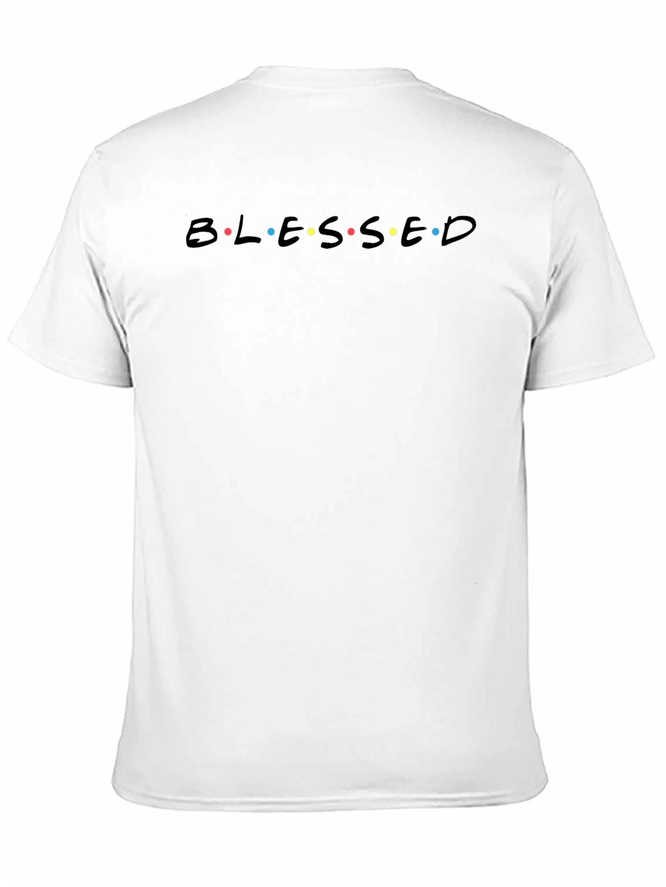 Blessed Graphic Print T-Shirt - Casual Wear