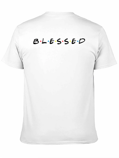 Blessed Graphic Print T-Shirt - Casual Wear