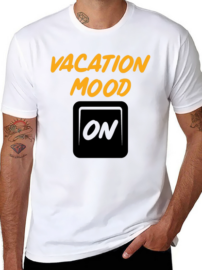 Vacation Mood On Graphic T-Shirt