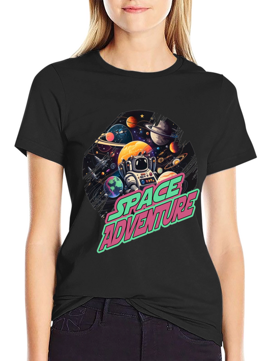 Space Adventure Graphic Tee - Explore the Cosmos in Style!