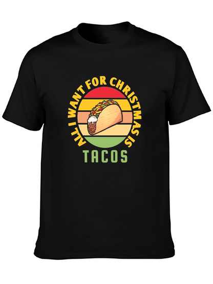 All I Want For Christmas Is Tacos T-Shirt