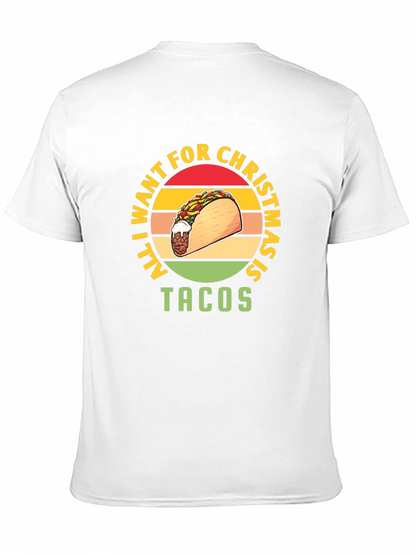 All I Want For Christmas Is Tacos T-Shirt
