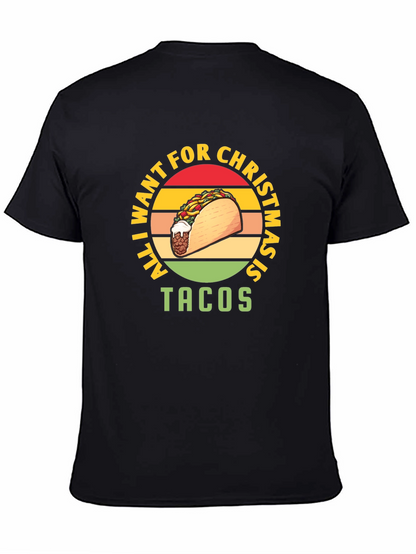 All I Want For Christmas Is Tacos T-Shirt