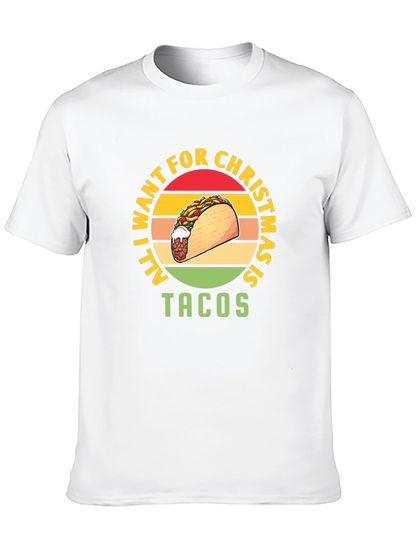 All I Want For Christmas Is Tacos T-Shirt