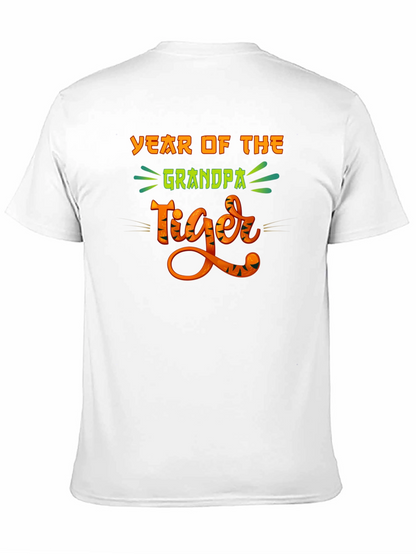 Year of the Grandpa Tiger Graphic Tee