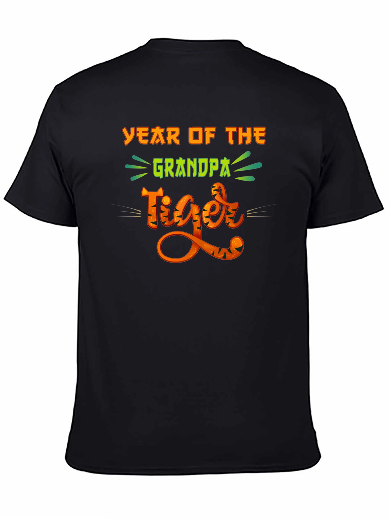 Year of the Grandpa Tiger Graphic Tee