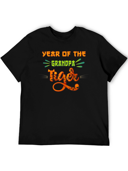 Year of the Grandpa Tiger Graphic Tee