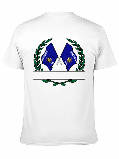 Wisconsin Flag Graphic T-Shirt