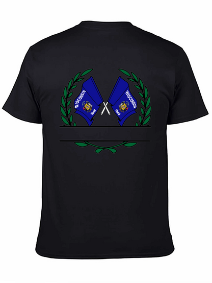 Wisconsin Flag Graphic T-Shirt