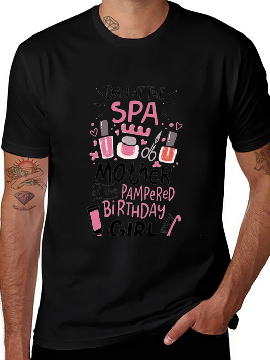 Spa Day Birthday Girl T-Shirt