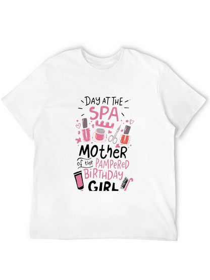 Spa Day Birthday Girl T-Shirt