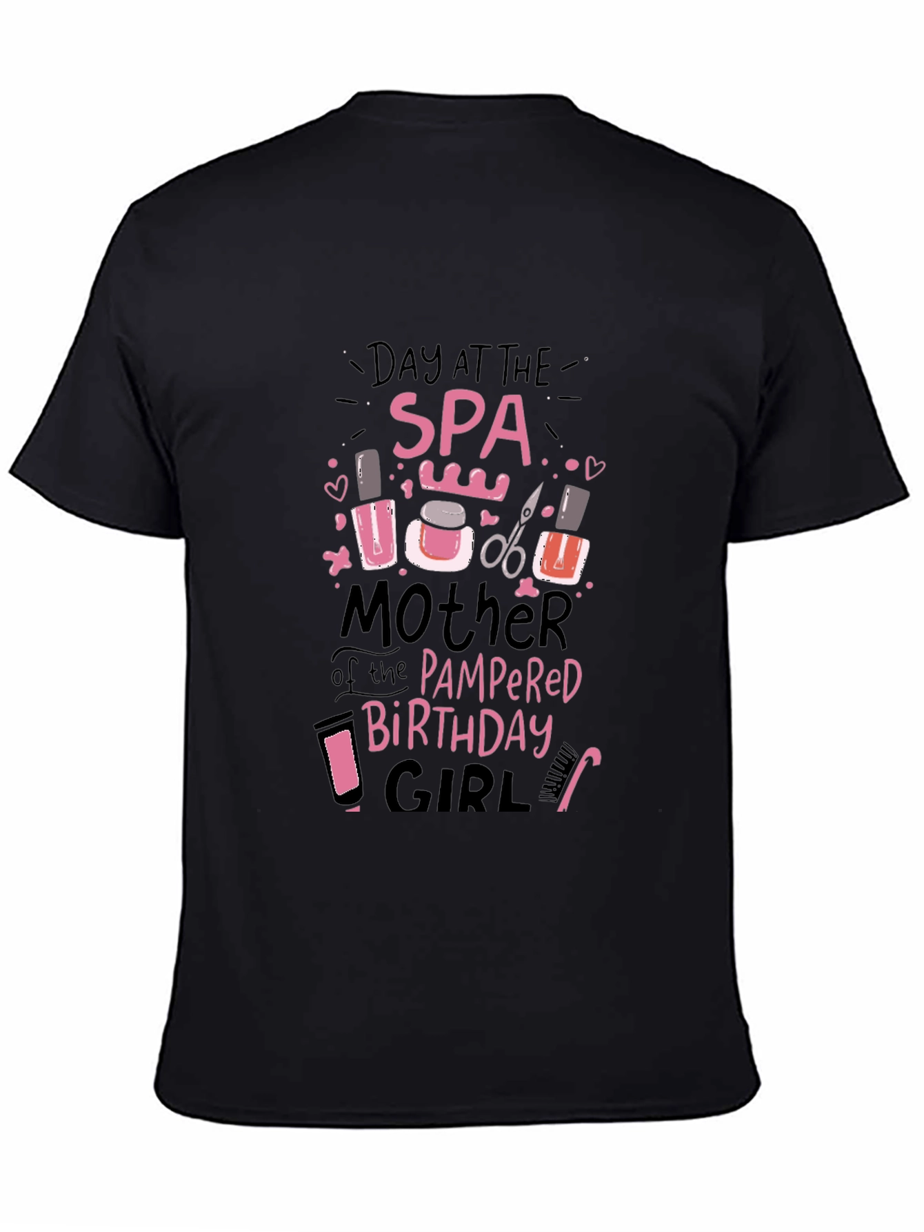 Spa Day Birthday Girl T-Shirt