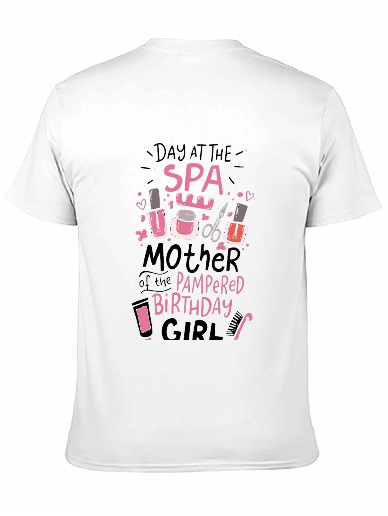 Spa Day Birthday Girl T-Shirt