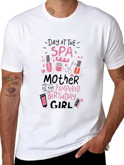 Spa Day Birthday Girl T-Shirt